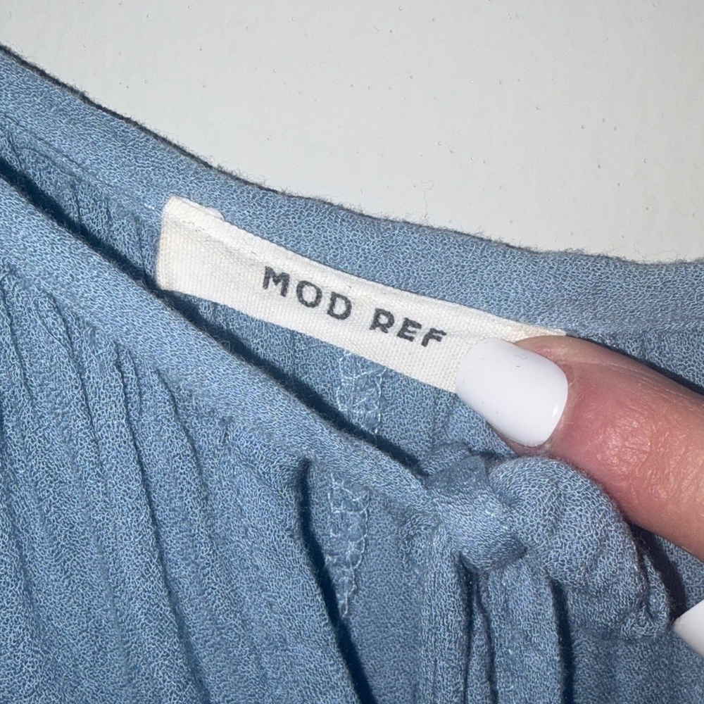 Mod Ref Light Blue Top - Picture 3 of 3